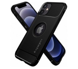Slika 2 izdelka: Spigen Rugged Armor silikonski ovitek za iPhone 12 mini