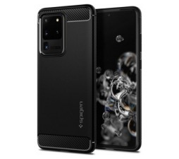 Slika 2 izdelka: Spigen Rugged Armor silikonski ovitek za Samsung Galaxy S20 Ultra G988