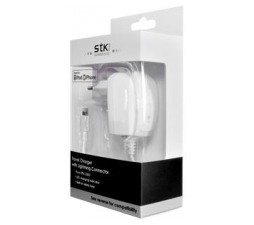 Slika izdelka: STK HIŠNI POLNILEC s  podatkovnim kablom Lightning z Apple naprave