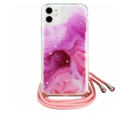 Slika izdelka: Storm silikonski ovitek z vrvico za Samsung Galaxy A52 A525 / Samsung Galaxy A52s A528 - roza