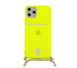 Slika izdelka: Summer silikonski ovitek z vrvico za iPhone 12 Pro Max - limeta