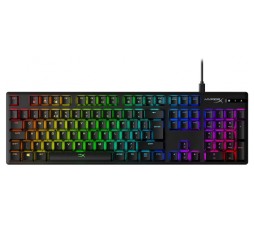 Slika izdelka: Tipkovnica HP HyperX Alloy Origins RGB, HyperX Red mehanična stikala,format polne velikost