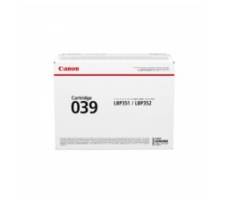 Slika izdelka: TONER CANON CRG-039 ČRN ZA LBP352x / LBP351x ZA 11.000 STRANI