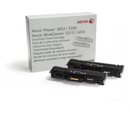 Slika izdelka: TONER XEROX ČRN ZA PH3052/3260/WC3215/3225 ZA 2x3.000 STRANI
