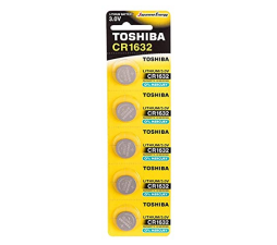 Slika izdelka: Toshiba baterija CR1632 3V 1 kos