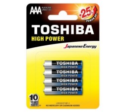 Slika 2 izdelka: Toshiba baterija LR03 Alkalna AAA 1,5V