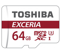Slika izdelka: TOSHIBA SPOMINSKA KARTICA 64GB micro SDHC z adapterjem SD