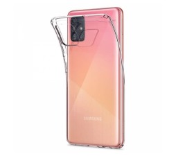 Slika izdelka: Ultra tanek silikonski ovitek za Samsung Galaxy A51 A515 - prozoren
