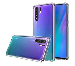 Slika izdelka: Ultra tanek silikonski ovitek za Huawei P Smart Pro - prozoren