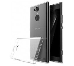 Slika izdelka: Ultra tanek silikonski ovitek za Sony Xperia XA2 Ultra - prozoren