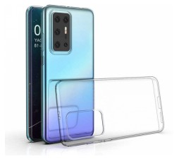 Slika izdelka: Ultra tanek silikonski ovitek za Huawei P40 Pro - prozoren