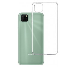 Slika izdelka: Ultra tanek silikonski ovitek za Huawei Y5p - prozoren