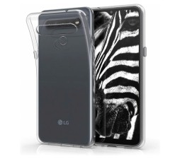 Slika izdelka: Ultra tanek silikonski ovitek za LG K41s - prozoren