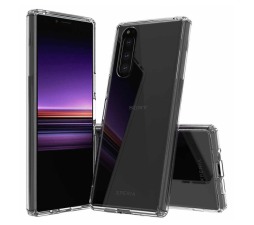 Slika izdelka: Ultra tanek silikonski ovitek za Sony Xperia 5 - prozoren