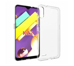Slika izdelka: Ultra tanek silikonski ovitek za LG K22 - prozoren