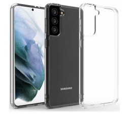 Slika izdelka: Ultra tanek silikonski ovitek za Samsung Galaxy S21 Plus G996 - prozoren