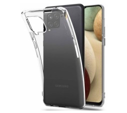 Slika izdelka: Ultra tanek silikonski ovitek za Samsung Galaxy A12 A125 - prozoren