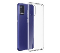 Slika izdelka: Ultra tanek silikonski ovitek za LG K52 - prozoren