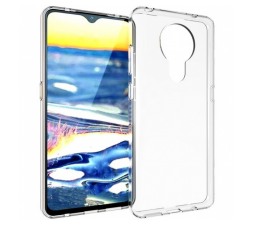 Slika izdelka: Ultra tanek silikonski ovitek za Nokia 5.3 - prozoren