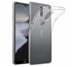 Slika izdelka: Ultra tanek silikonski ovitek za Nokia 2.4 - prozoren