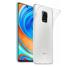 Slika izdelka: Ultra tanek silikonski ovitek za Xiaomi Redmi Note 9 - prozoren