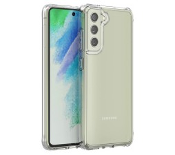 Slika izdelka: Ultra tanek silikonski ovitek za Samsung Galaxy S21 FE G990 - prozoren