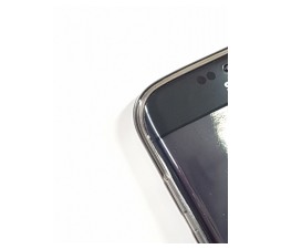 Slika izdelka: Ultra tanek silikonski ovitek za Samsung Galaxy S7 Edge G935 - prozorno črn