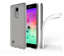 Slika izdelka: Ultra tanek silikonski ovitek za LG K10 2017 - prozoren