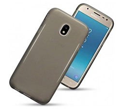 Slika izdelka: Ultra tanek silikonski ovitek za Samsung Galaxy J3 2017 J330 prozorno črn