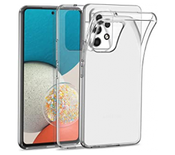Slika izdelka: Ultra tanek silikonski ovitek za Samsung Galaxy A73 5G - prozoren