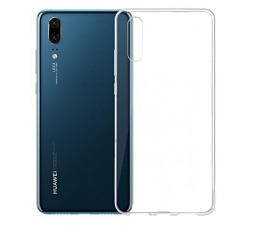 Slika izdelka: Ultra tanek silikonski ovitek za Huawei P20 Lite - prozoren