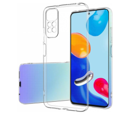 Slika izdelka: Ultra tanek silikonski ovitek za Xiaomi Redmi Note 11 Pro / Xiaomi Redmi Note 11 Pro Plus - prozoren