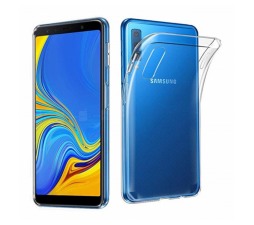 Slika izdelka: Ultra tanek silikonski ovitek za Samsung Galaxy A70 A705 - prozoren