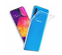 Slika izdelka: Ultra tanek silikonski ovitek za Samsung Galaxy A50 A505 - prozoren
