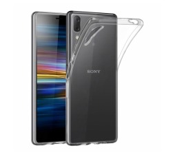 Slika izdelka: Ultra tanek silikonski ovitek za Sony Xperia L3 - prozoren