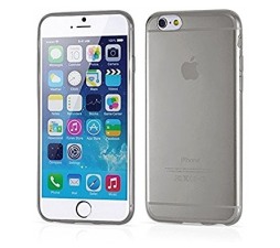 Slika izdelka: Ultra tanek silikonski ovitek za iPhone 7 plus - prozoro črn