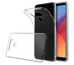 Slika izdelka: Ultra tanek silikonski ovitek za LG Q6 - prozoren