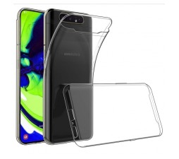 Slika izdelka: Ultra tanek silikonski ovitek za Samsung Galaxy A80 A805 - prozoren