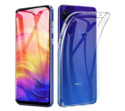 Slika izdelka: Ultra tanek silikonski ovitek za Xiaomi Redmi Note 7 / Note 7 Pro - prozoren