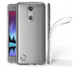 Slika 2 izdelka: Ultra tanek silikonski ovitek za LG K20 LMX120 - prozoren