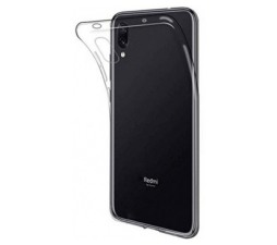 Slika 2 izdelka: Ultra tanek silikonski ovitek za Xiaomi Redmi 7A - prozoren