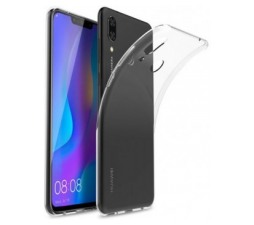 Slika 2 izdelka: Ultra tanek silikonski ovitek za Huawei Nova 5T / Honor 20 - prozoren