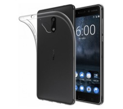 Slika 2 izdelka: Ultra tanek silikonski ovitek za Nokia 3 - prozoren