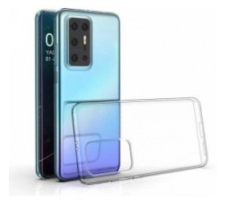 Slika 2 izdelka: Ultra tanek silikonski ovitek za Huawei P40 Pro - prozoren
