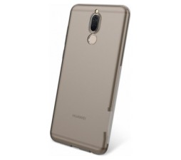 Slika 2 izdelka: Ultra tanek silikonski ovitek za Huawei Mate 10 Lite - prozorno črn