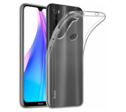 Slika 2 izdelka: Ultra tanek silikonski ovitek za Xiaomi Redmi Note 8T - prozoren