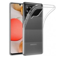 Slika 2 izdelka: Ultra tanek silikonski ovitek za Samsung Galaxy A42 5G A426 - prozoren