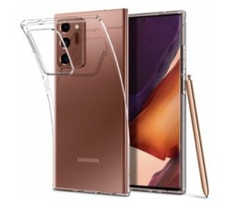 Slika 2 izdelka: Ultra tanek silikonski ovitek za Samsung Galaxy Note 20 Ultra N985 - prozoren