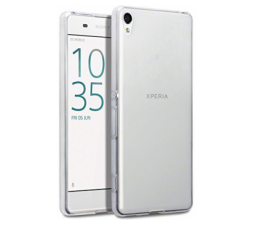Slika 2 izdelka: Ultra tanek silikonski ovitek za Sony Xperia XA1 - prozoren