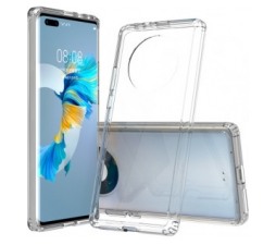 Slika 2 izdelka: Ultra tanek silikonski ovitek za Huawei Mate 40 Pro - prozoren